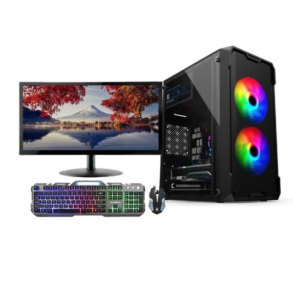 Desktop Gaming Computer Set i5 12th Gen | 4GB Graphics Card | 512GB SSD | 8GB RAM | 19 Inch Monitor