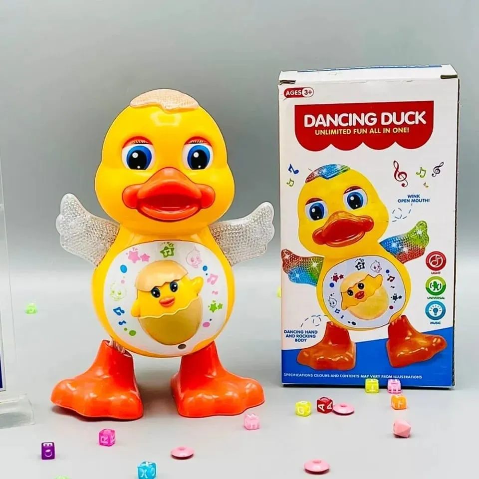 Dancing Musical Duck Toy With Lights And Sound 