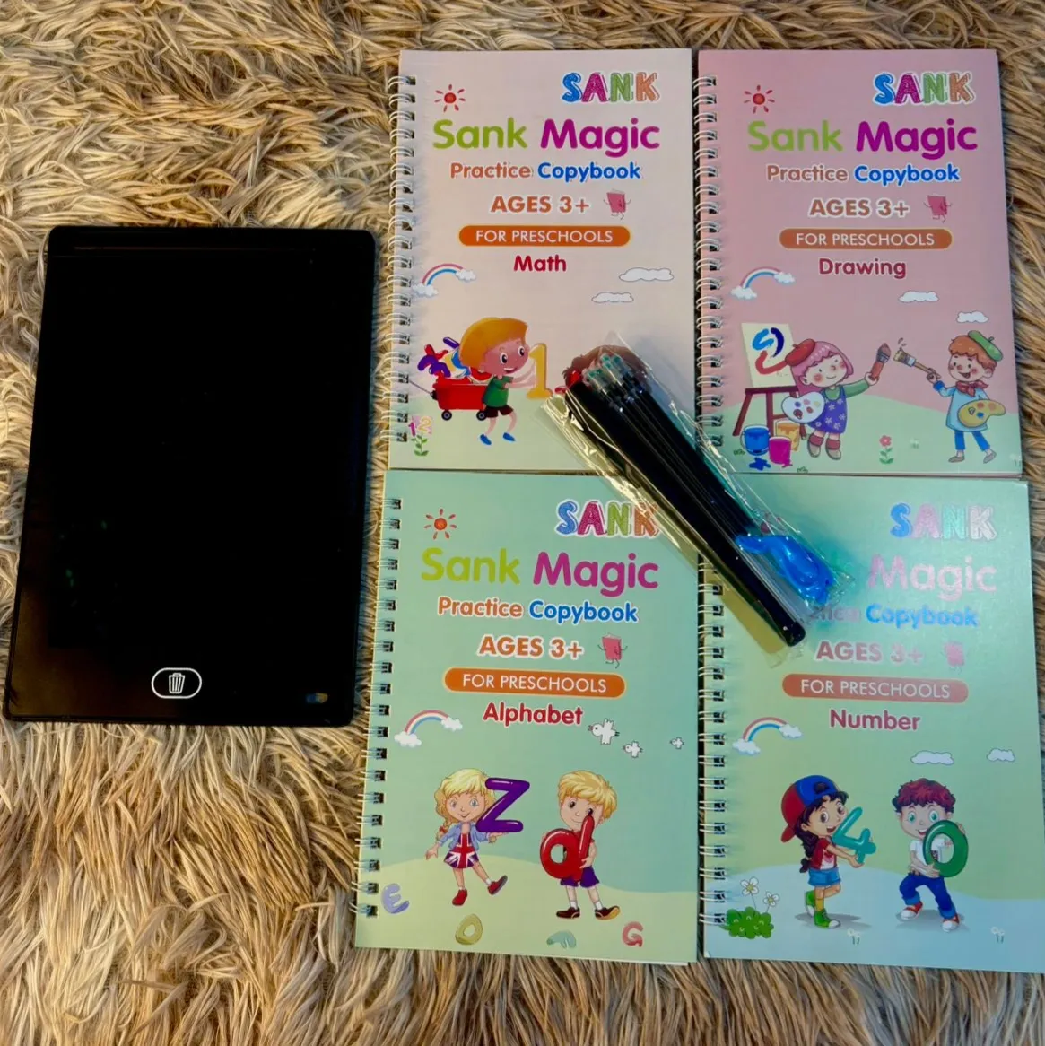 2-in-1 Magic Practice Copybook Set