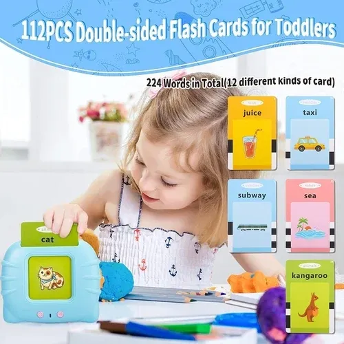 Smart Talking Flash Cards for Kids 224 Words