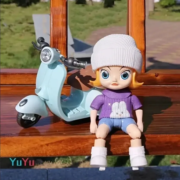 Girls’ Scooter Ride-On Toy