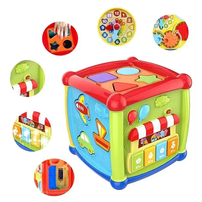 6-in-1 Fancy Musical Learning Cube