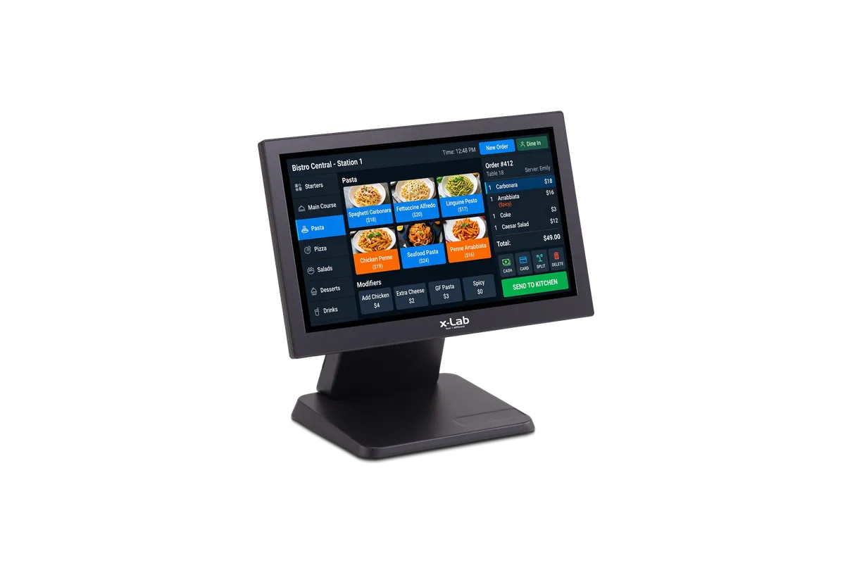 X-Lab XL-PT156S POS Terminal Single Display 15.6" LCD Touch Screen, i5, Black