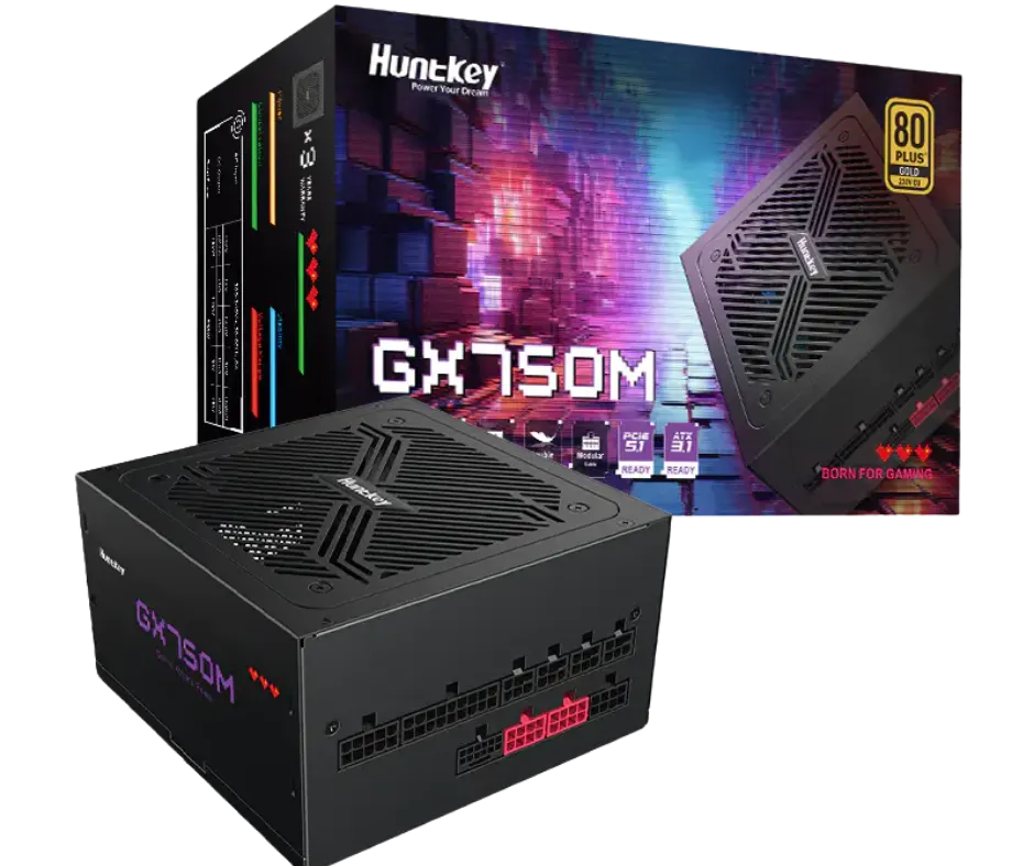 Huntkey GX750M Gaming Modular Gold Power Supply