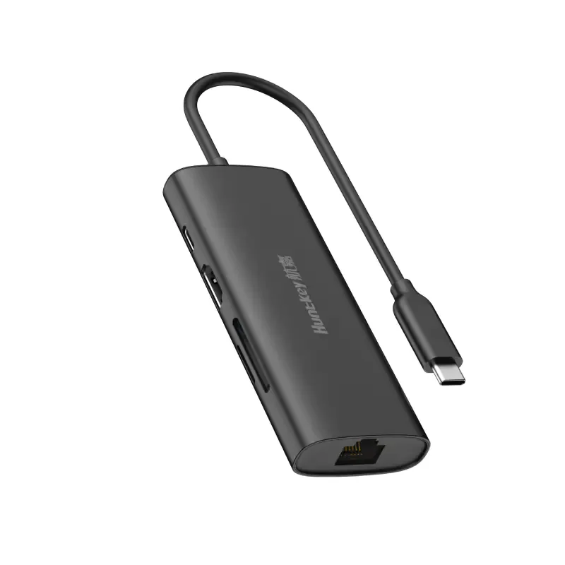 Huntkey 8-in-1 USB-C Multifunction Docking Station