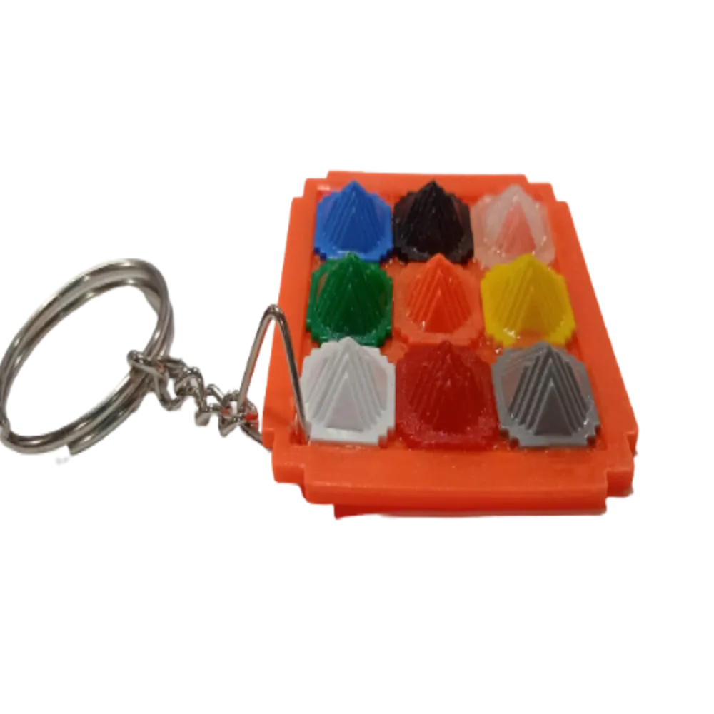 Acs Pyramid Key - Chain (Navgrah)