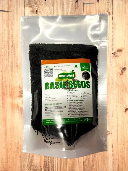 Basil Seeds (Sabja/Tukmaria) - 200g