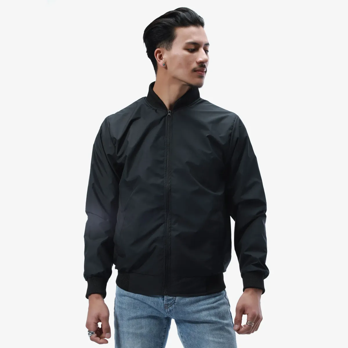 Summer Double Layer Bomber Windcheater Jacket For Men