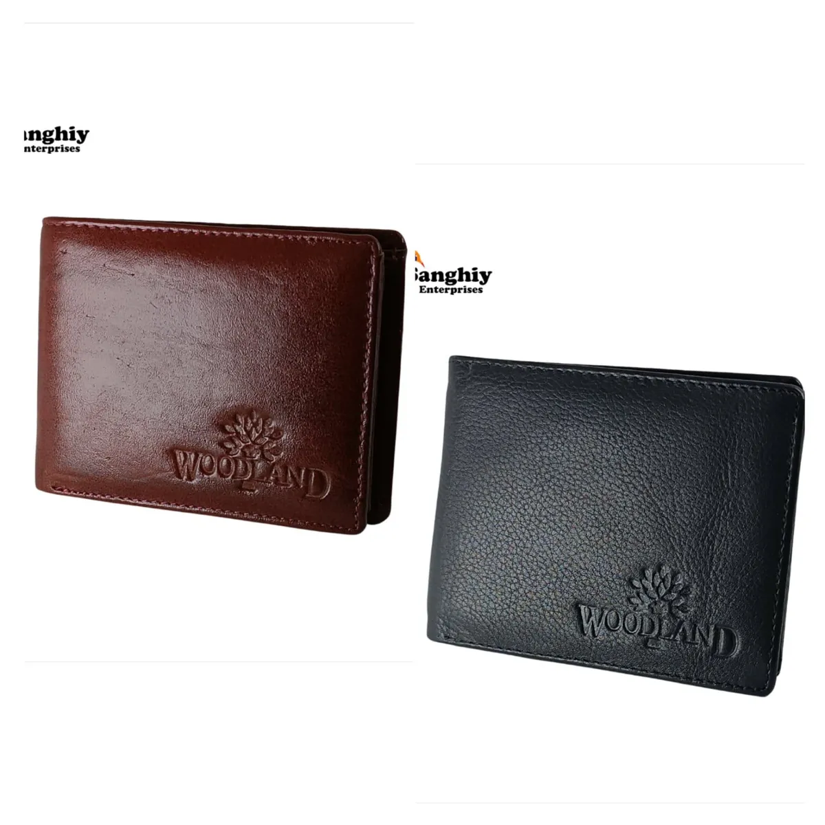 Men’s Wallet Black PU Leather Slim Bifold Design