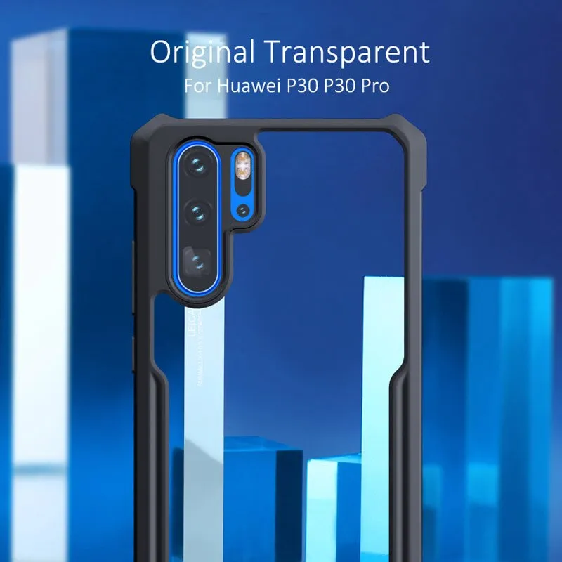 Huawei P30 Pro Case -  Transparent Protective Cover With Airbag Shockproof