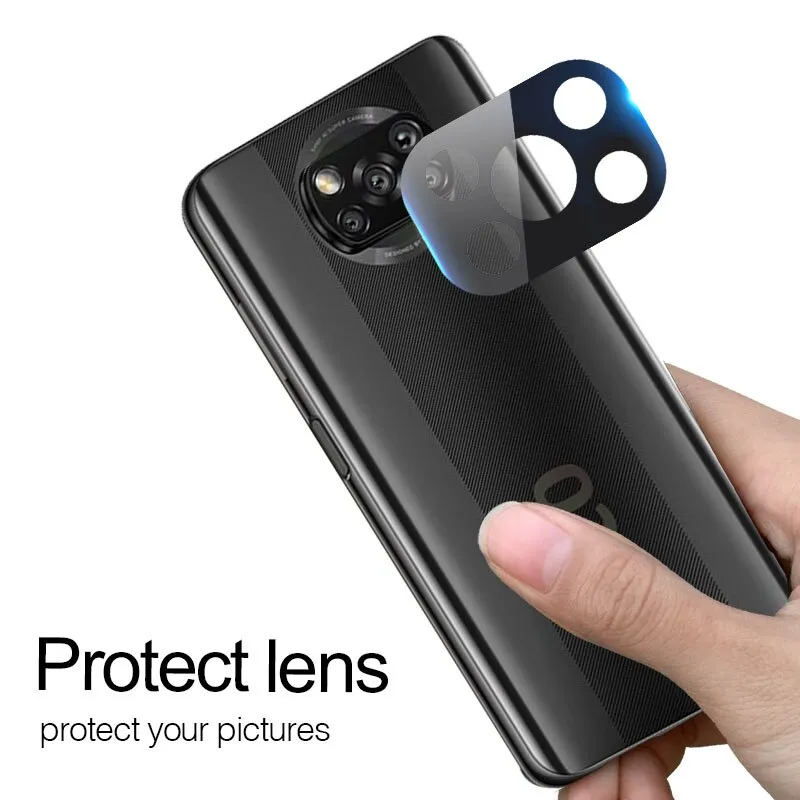 Xiaomi Poco X3 Black Camera Protector