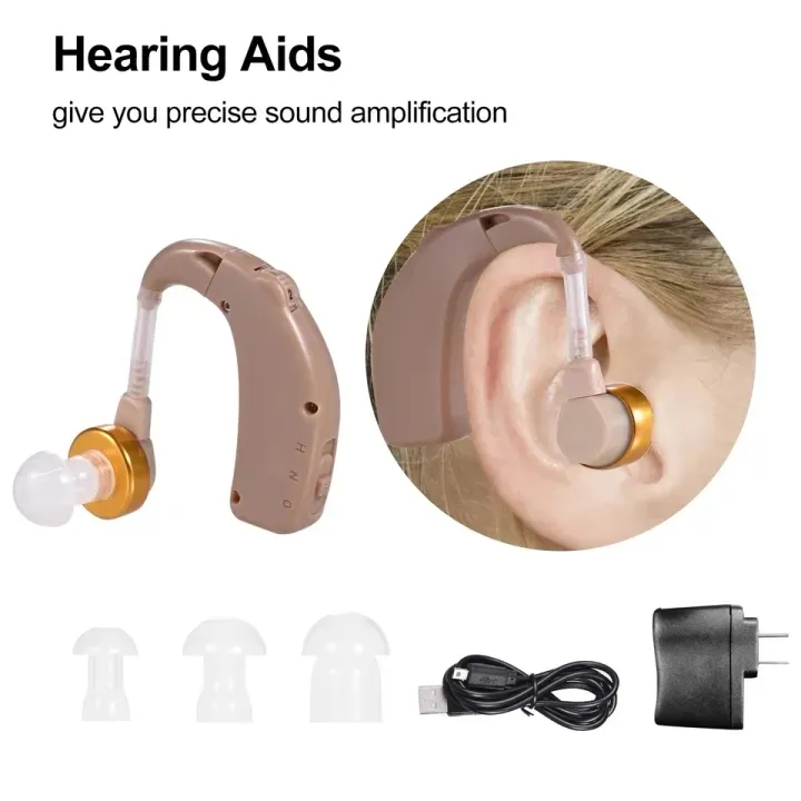 Xingma XM99 Behind The Ear Hearing Aid Voice Amplifier Adjustable Volume