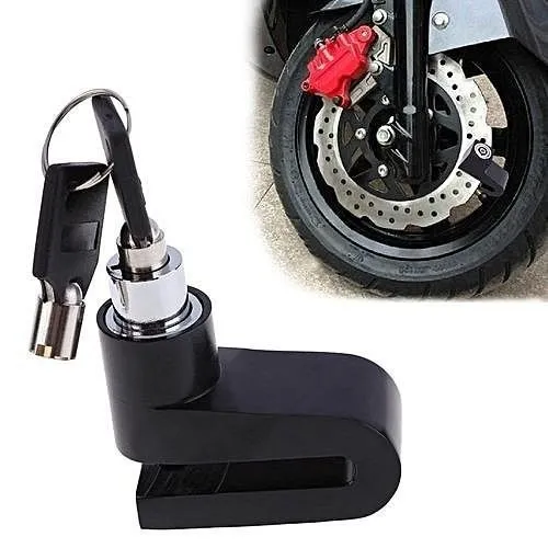 Alarm Brake Disc Lock Theft Protection for Motorbike Scooter