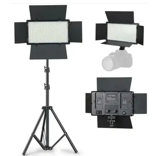 Pro LED 880 Professional LED Video Light Panel Kit With Remote Control
