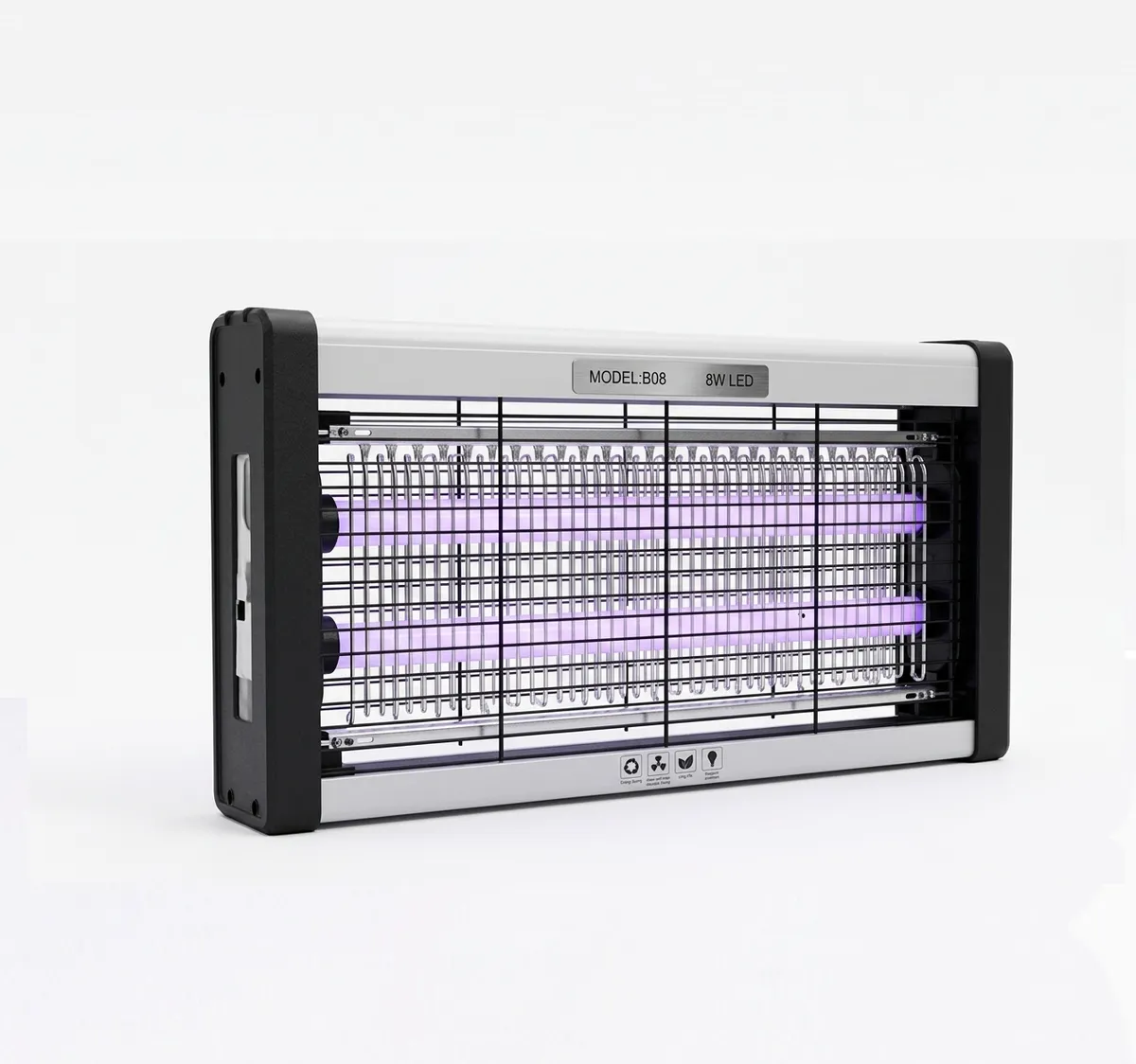 B08 LED Mosquito & Fly Trap – 8W Energy-Saving Insect Zapper