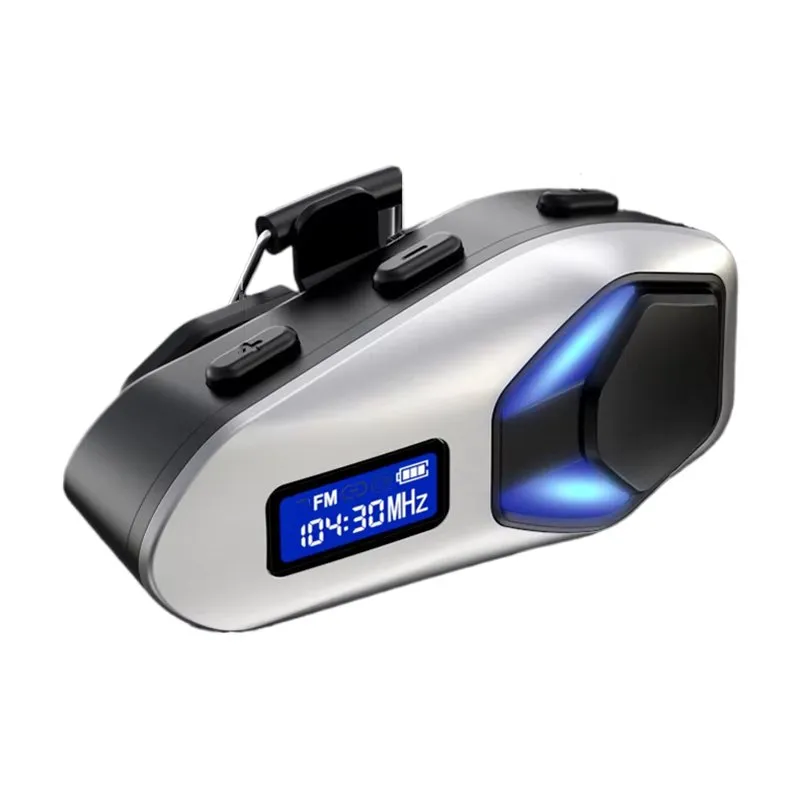 K12 Motorcycle Helmet Wireless Bluetooth Headset With 40mm Speakers & Stereo Audio