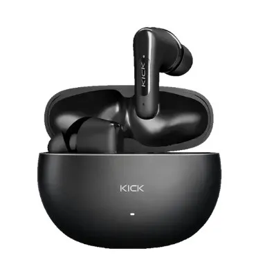 Kick Aeropods Prime True Wireless Earbuds with Duo Mic ENC & Low Latency Game Mode