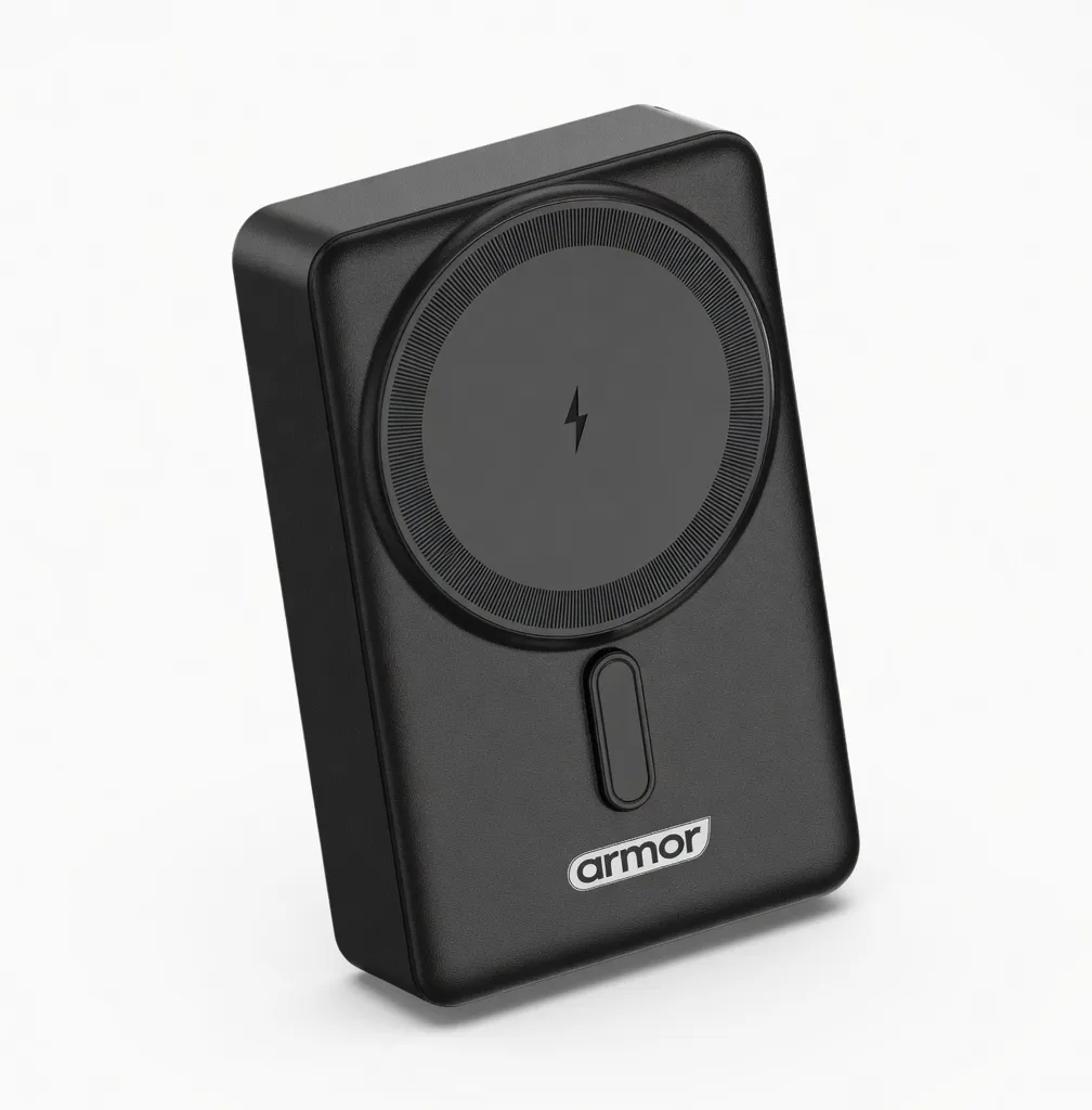 Armor AR24 20000mAh Wireless Powerbank With Dual USB Ports & LED Battery Indicator
