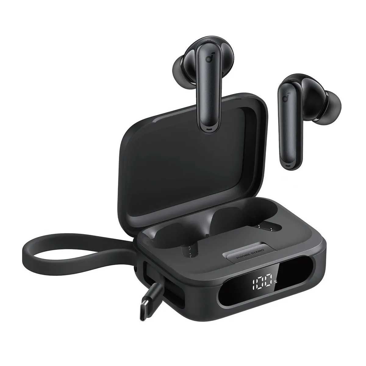Soundcore P41i Adaptive ANC Wireless Earbuds with Built-In 3000mAh Phone Charging Stand Case