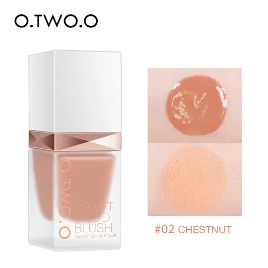 O.Two.o Natural and Reddish Liquid Blush