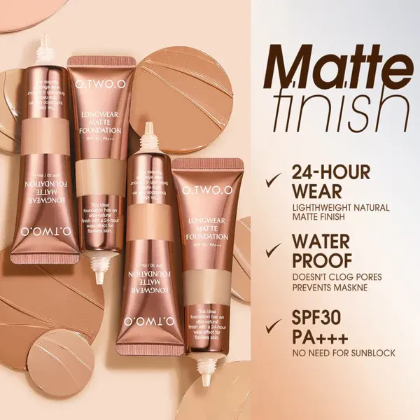 O.Two.o Matte Finish Foundation