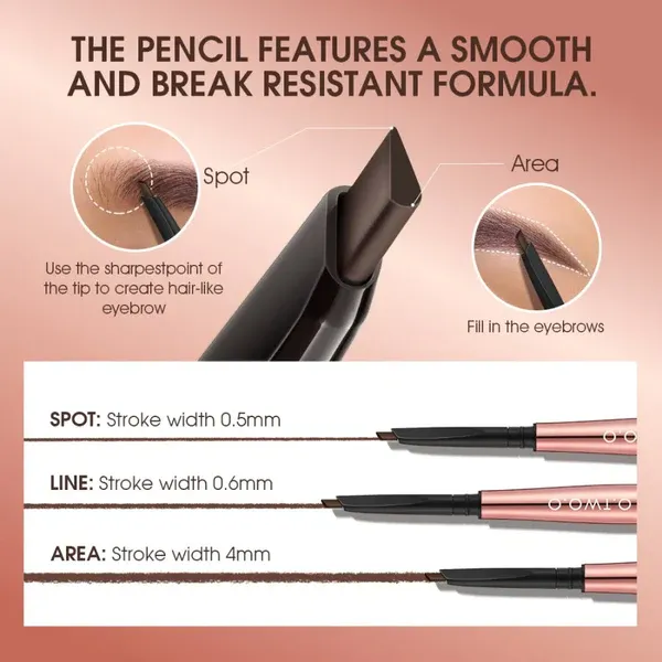 O.Two.o 3 in 1 Eyebrow Pencil