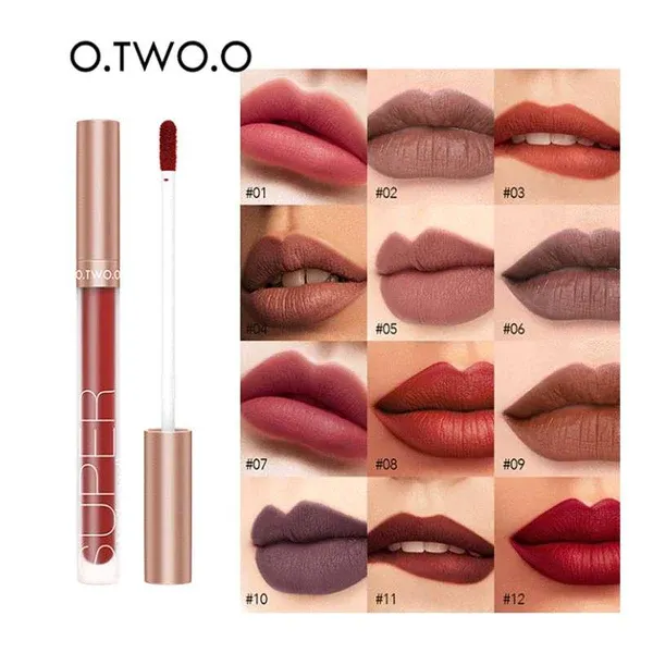 O.Two.o Honey Whisper Velvet Matte Lip Glaze