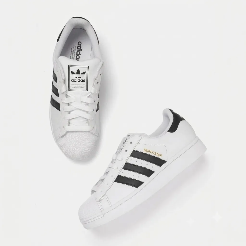 Superstar White And Black Sneakers / OG. Shoes For Men