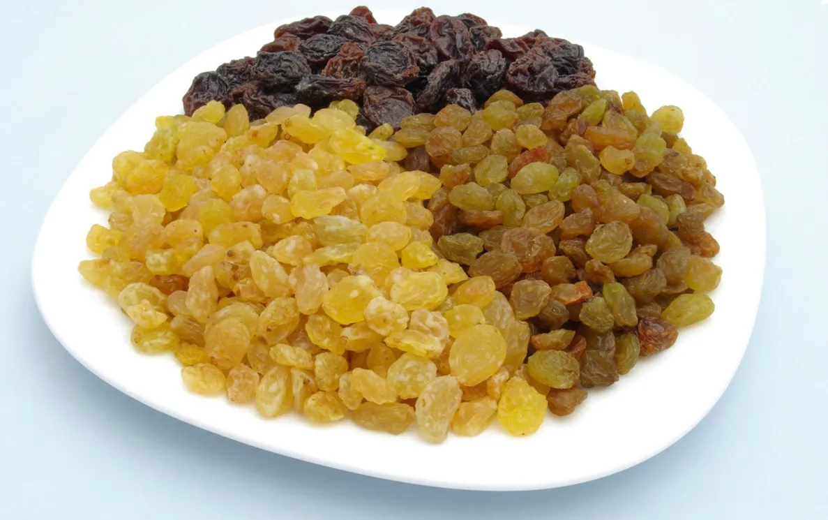 3 Types Raisins Combo Black Green Yellow - 250Gm Each