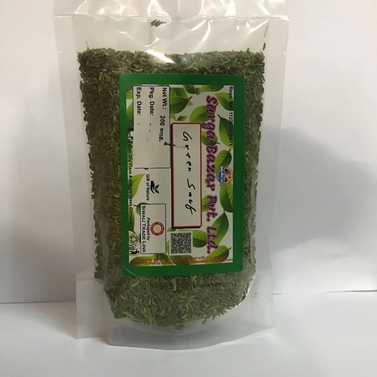 Sweet Fennel Seeds / Sauf - 200gms