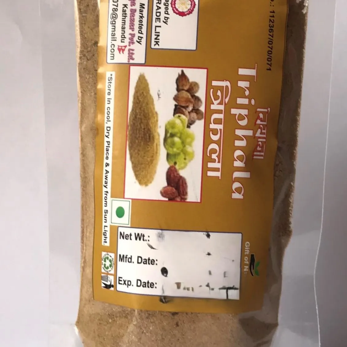 Triphala Harro Barro Amala Mix Powder - 1kg