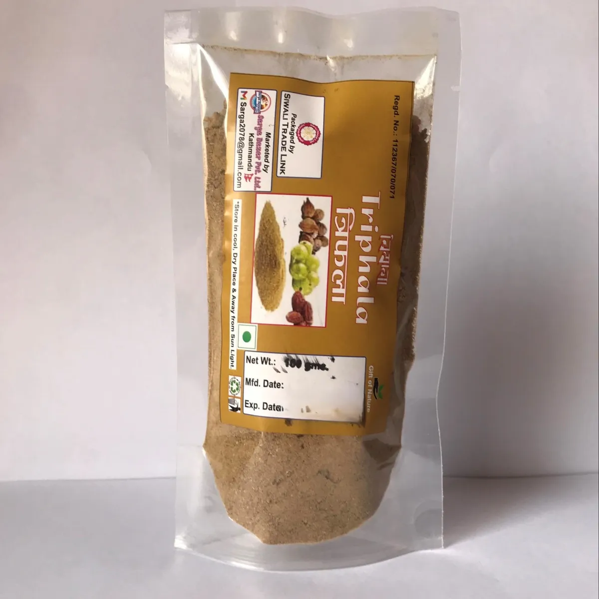 Triphala Powder Harro Barro Amala Mix - 100Gm Constipation Relief Herbal Mix