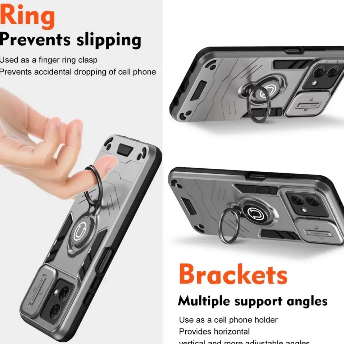 One Plus CE 4 Lite (5G) Slide Camera Cover Luxury Phone Case