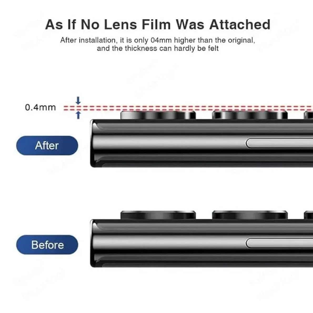 Samsung Galaxy A14 / Samsung Galaxy A24 /  Samsung Galaxy A34 Camera Lens Protector