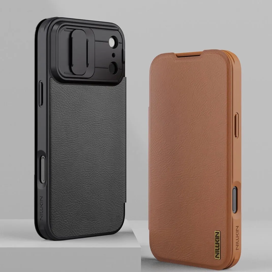 Nillkin Qin Pro Series Leather Case for Apple iPhone 17 Pro Max 6.9 2025)