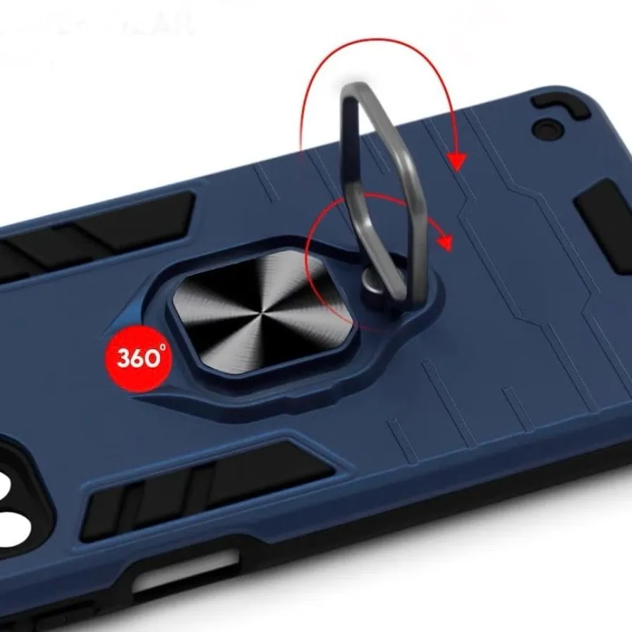 Ring Stand Shockproof Armor Case For  Vivo V40 Lite (5G)