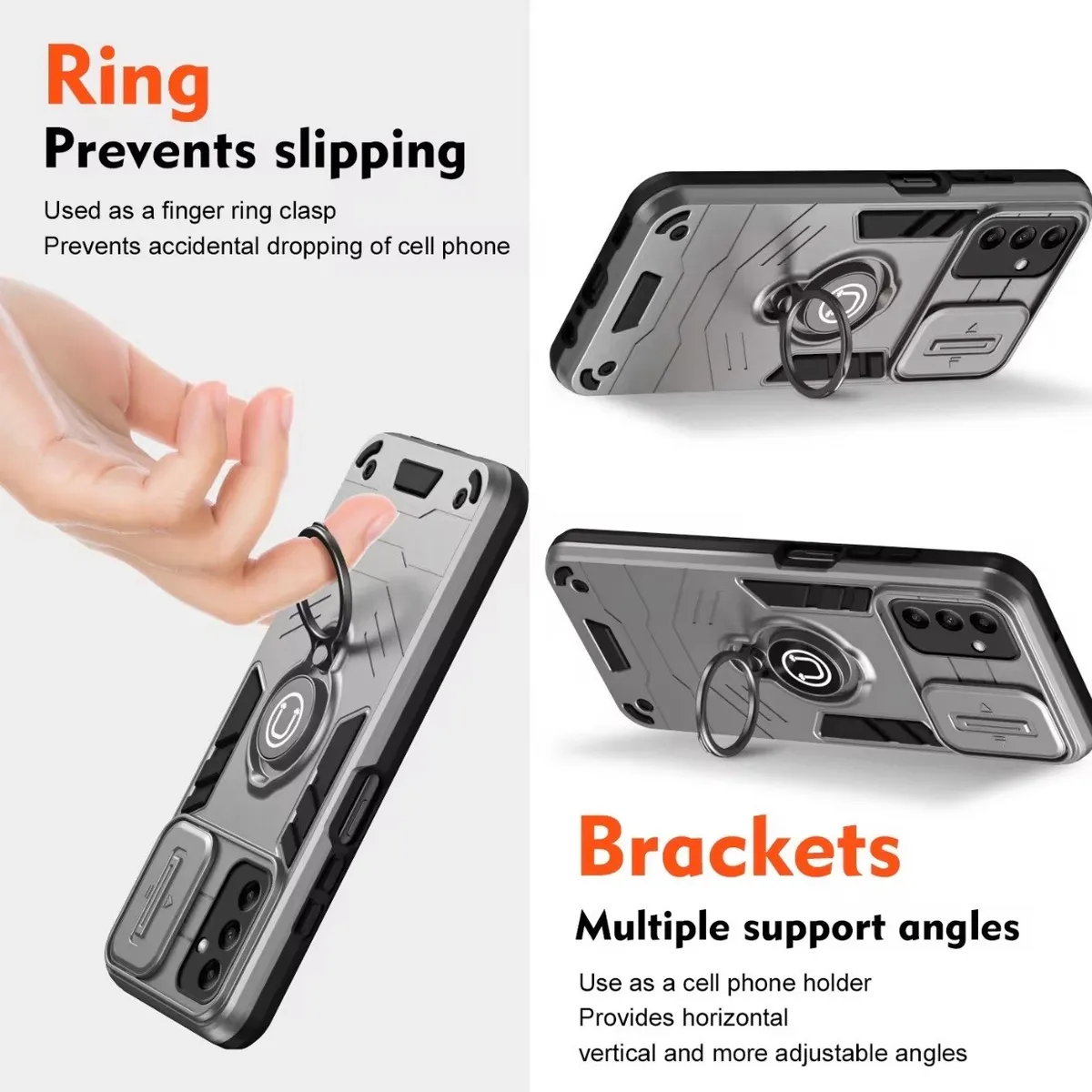 Samsung Galaxy A17 (5G) / Samsung Galaxy A26  (5G) Slide Camera Cover Luxury Phone Case