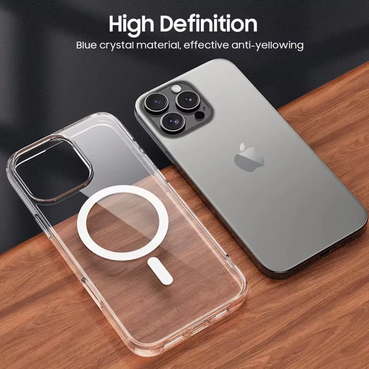 Anti Yellowing Transparent Case Iphone 16 /16 Pro/ 16 Pro Max