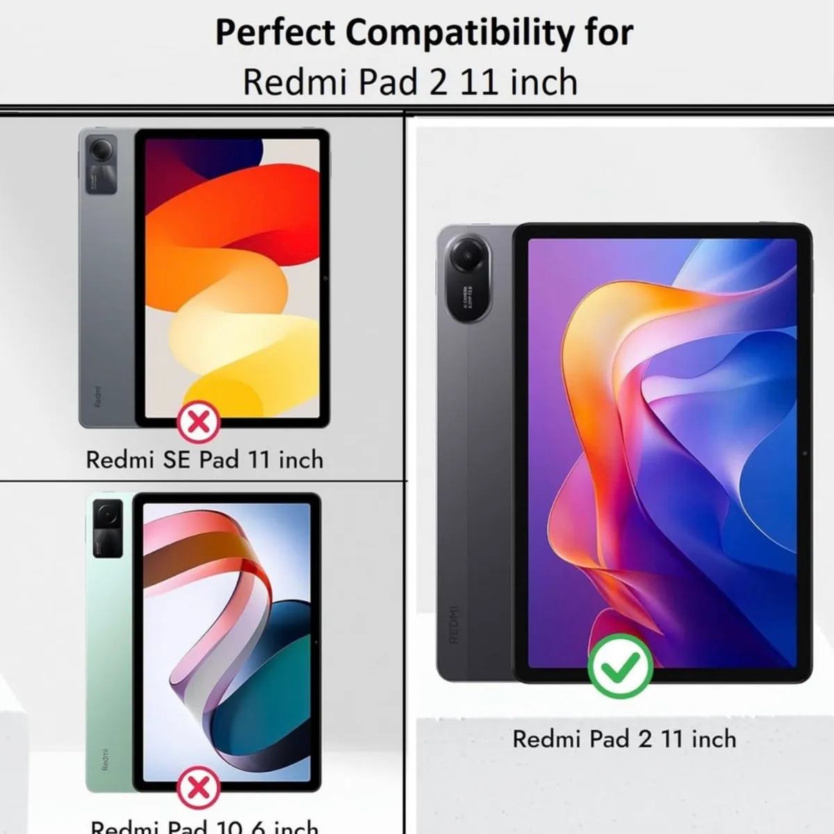 Redmi Pad 2 Flip Cover