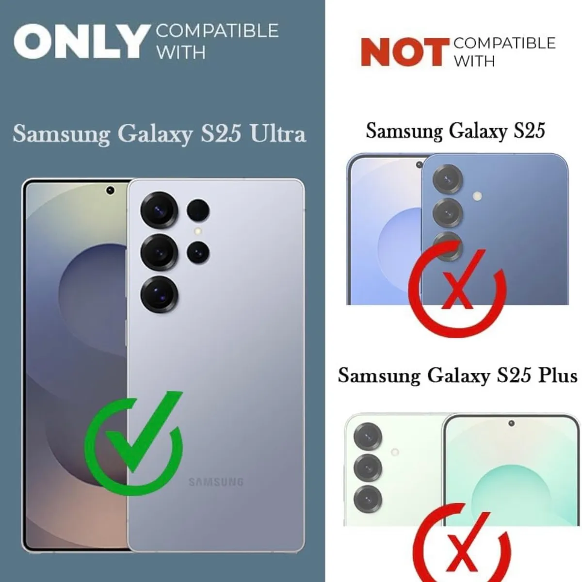 Samsung Galaxy S25 Ultra (5G) Ring Stand Shockproof Armor Case