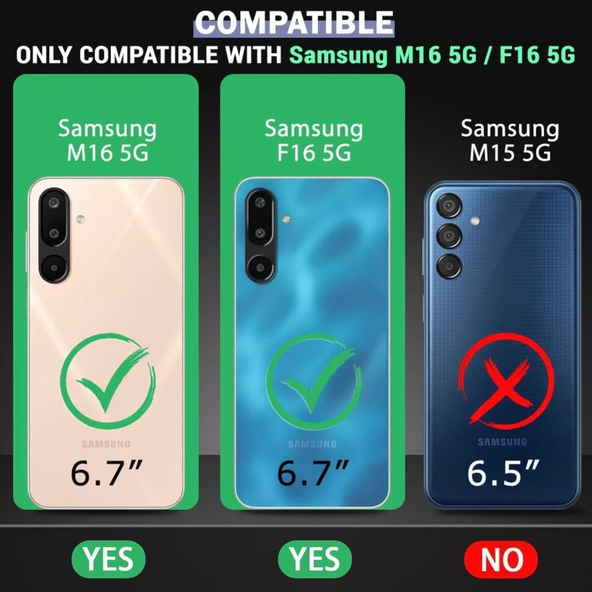Samsung  Galaxy M16 (5G) Samsung  Galaxy F16 (5G) Clear Ipacky Back Case