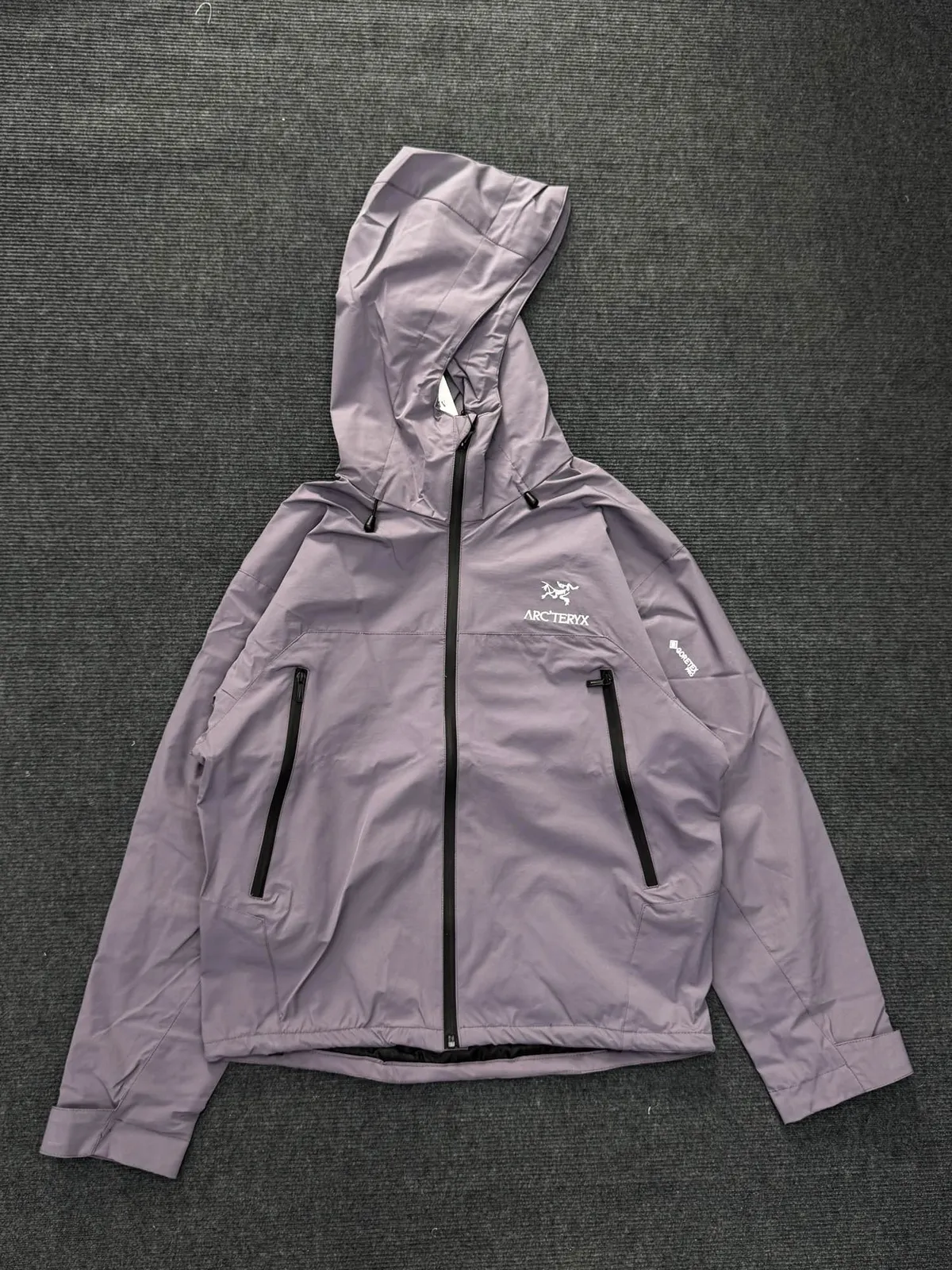 Waterproof Zipper Hooded Jacket For Men