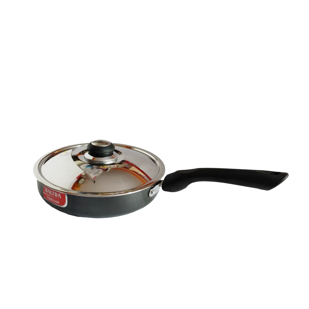 Baltra Black Megna Hard Anodized Fry Pan (24 Cm)