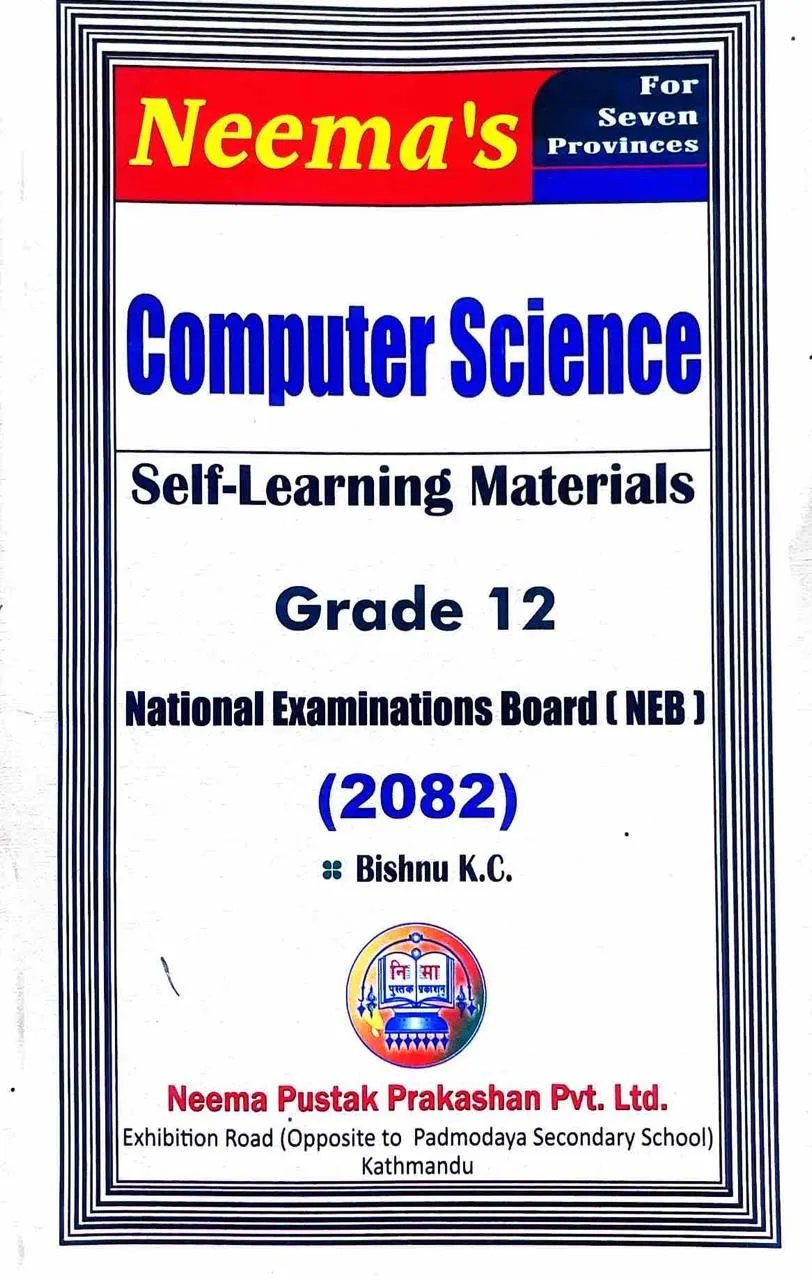 Computer Science Self-Learning Materials (NEB) Grade 12