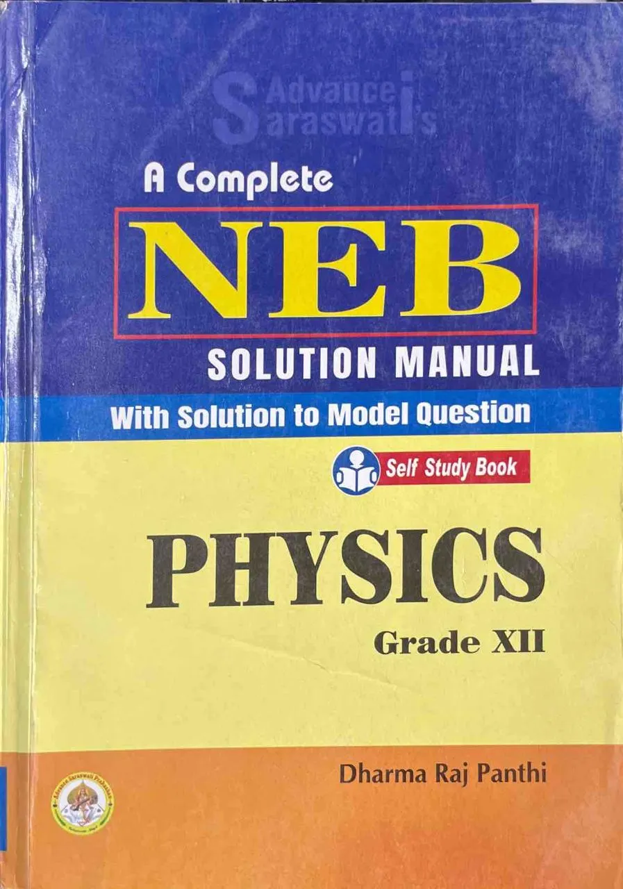 Grade XII Solution Manual Physics 2081