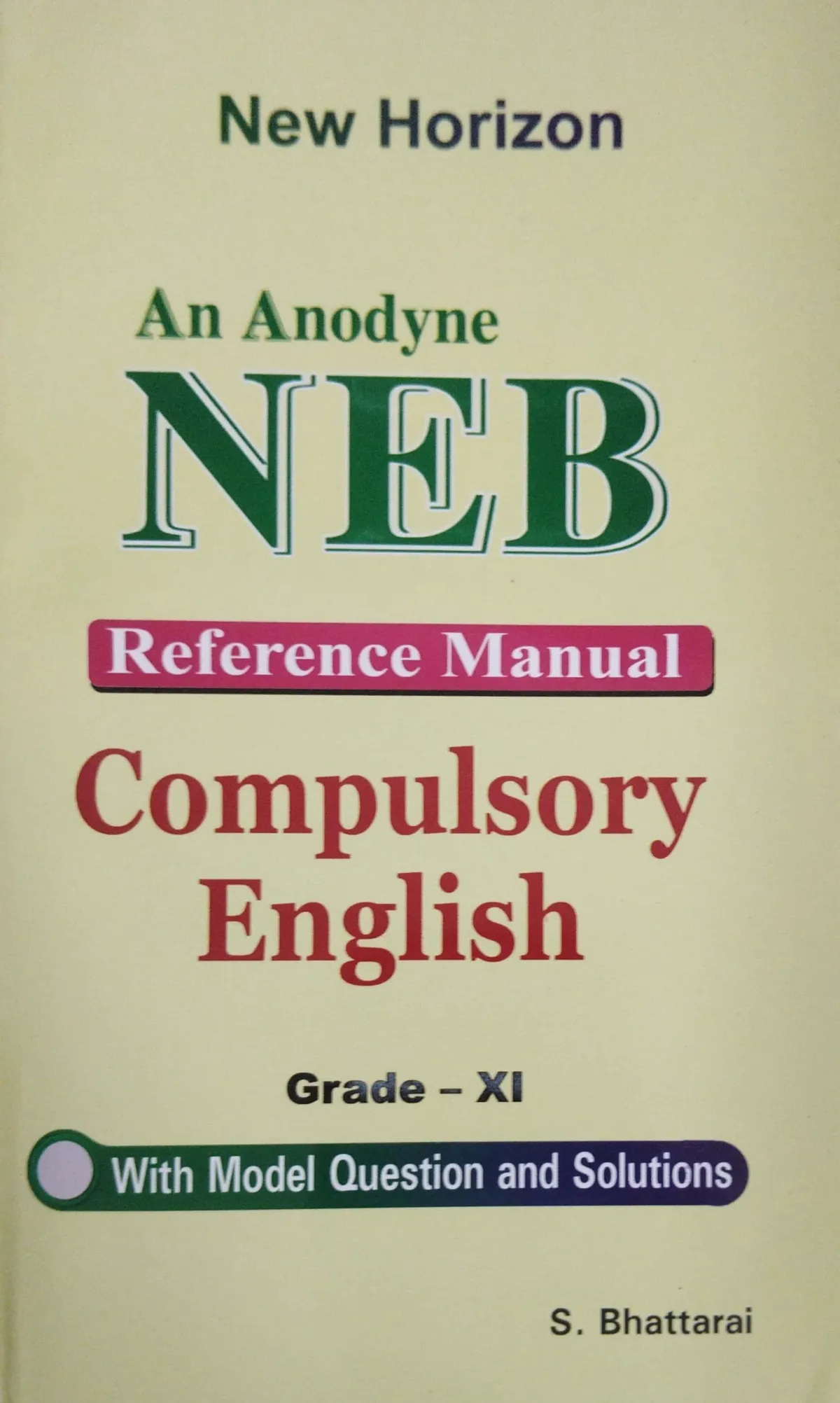 Compulsory English Neb Solution Grade-XI 2024
