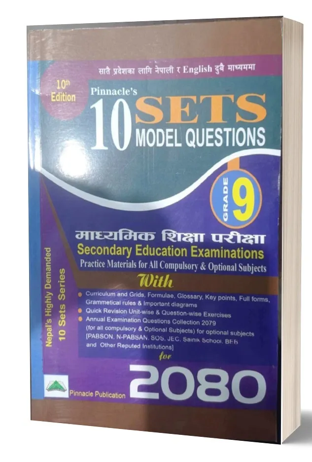 10 Sets Model Questions Grade 9 2080