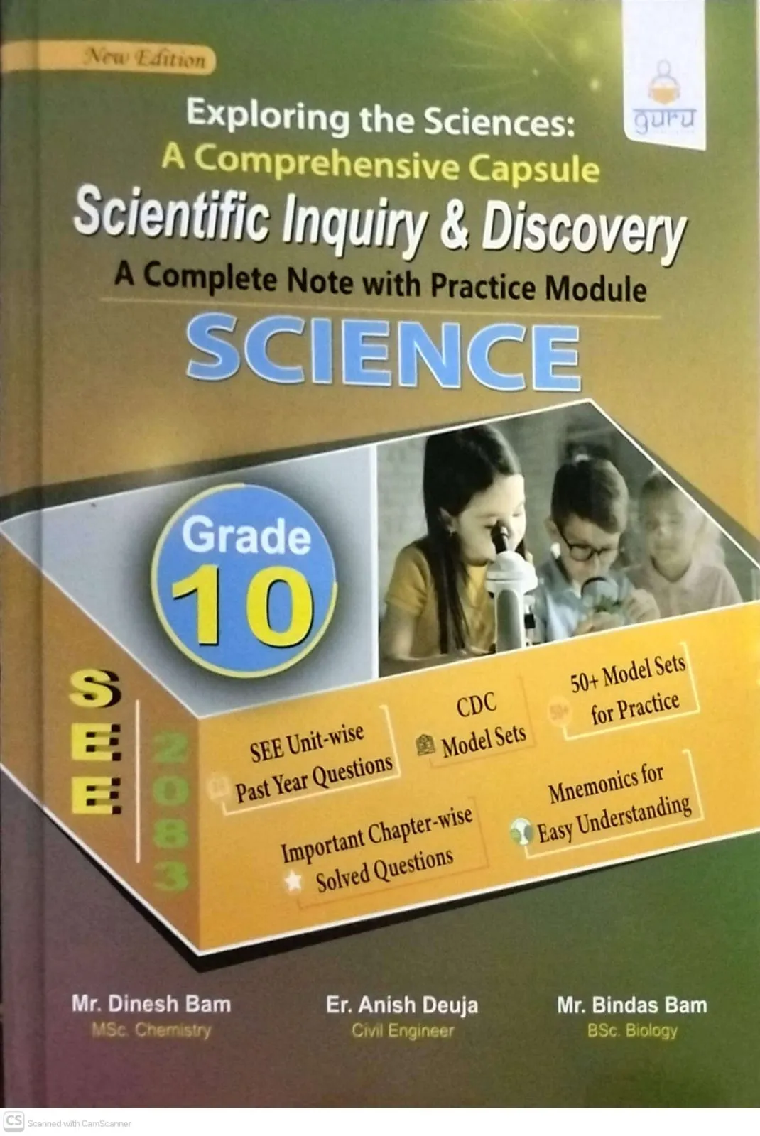 Scientific Inquiry & Discovery Science Grade 10