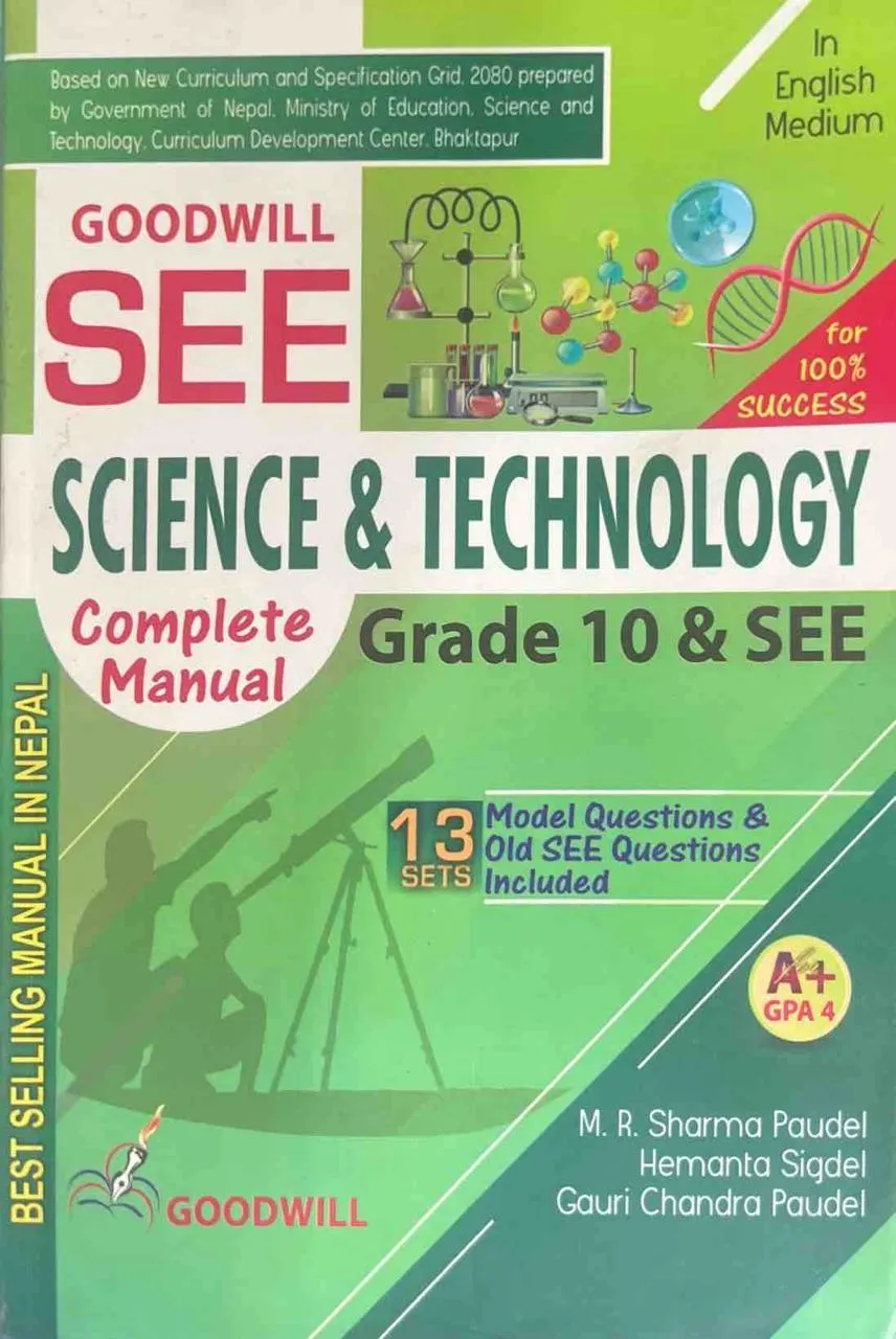 SEE Science and Technology Grade 10 2081/82
