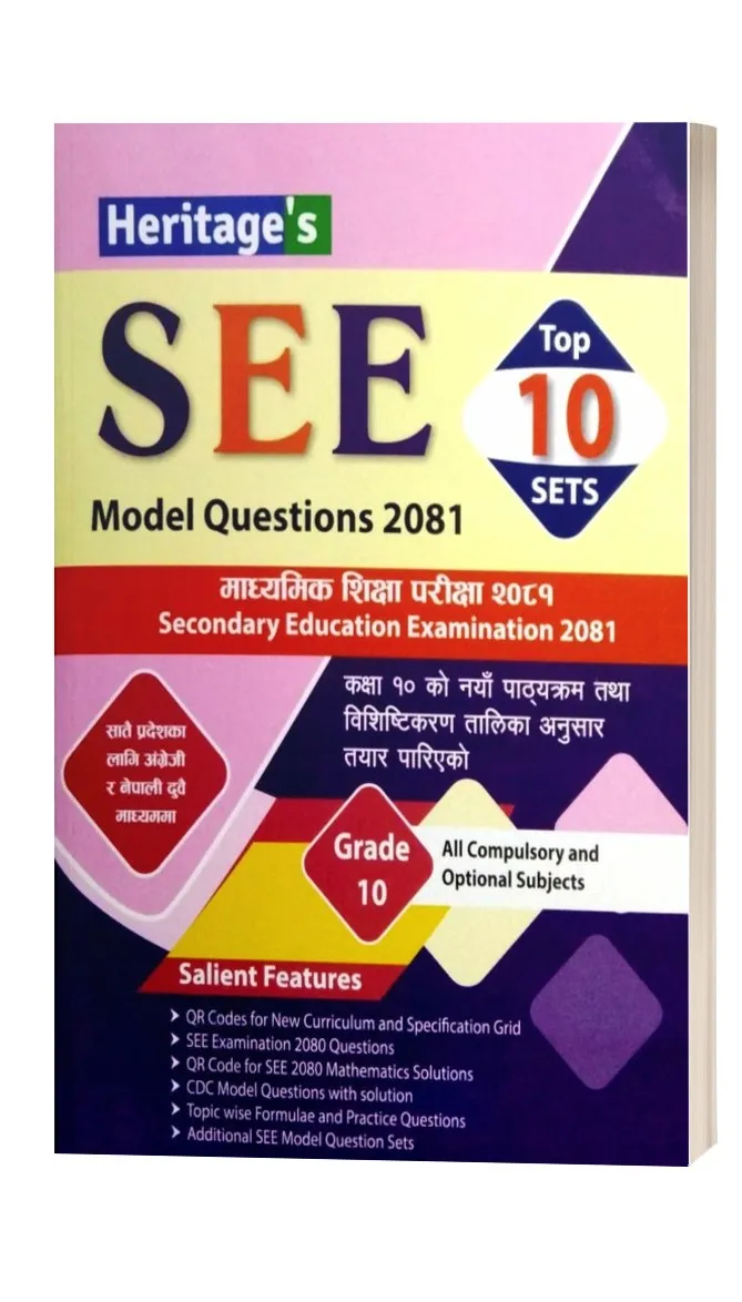 SEE Model Questions Top 10 Sets 2081